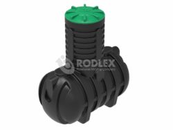 Накопительный септик и емкость для канализации Емкость для канализации RODLEX-S2000 с горловиной 1000 мм и крышкой