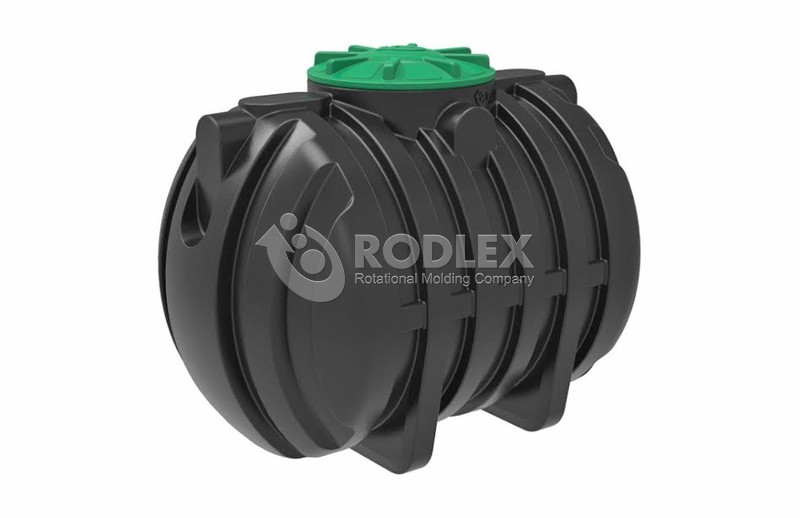 Накопительный септик и емкость для канализации Емкость – септик пластиковый RODLEX-S3000 с крышкой