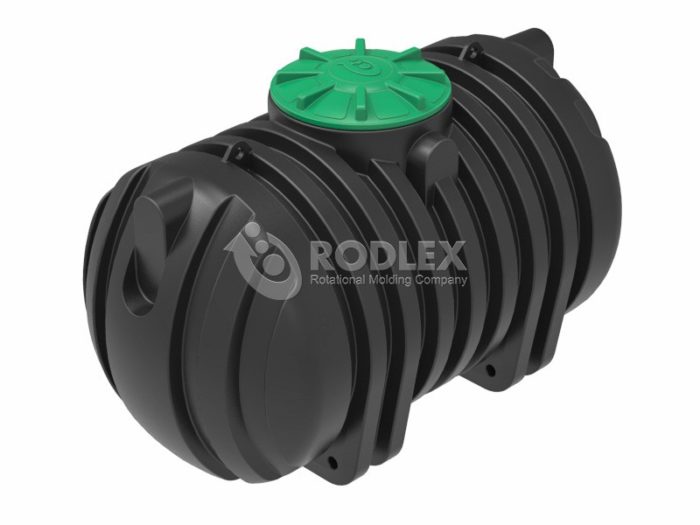 Накопительный септик и емкость для канализации Емкость для канализации накопительная RODLEX-S4000 с крышкой